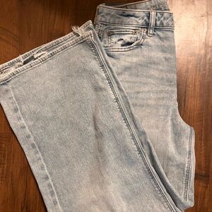 American Eagle Dreamy Drape Wide Leg Jean